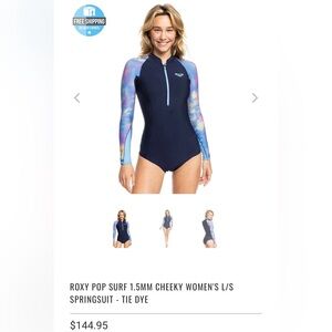Roxy Long Sleeve Wetsuit